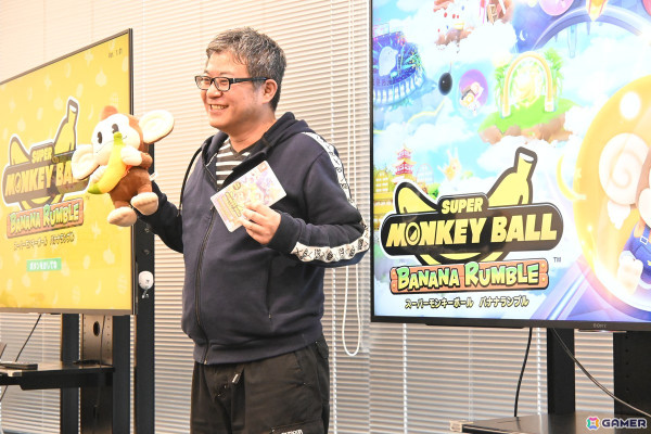 12年振りの完全新作「スーパーモンキーボール バナナランブル」を先行プレイ！スピンダッシュも加わり、16人でのオンライン対戦はハチャメチャにの画像28