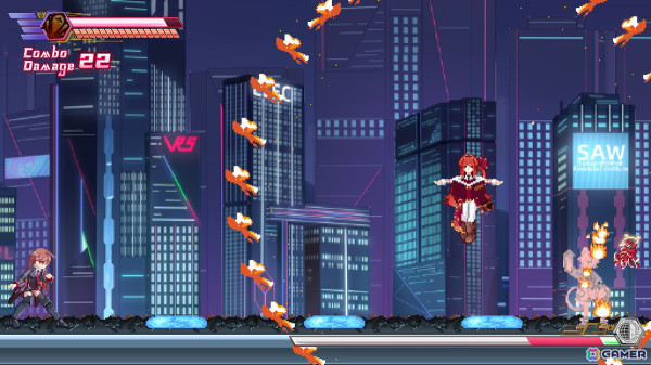 “VTuber”をテーマにした2Dアクション「Virtua Unlimited Project」がSteamにてリリース！の画像3
