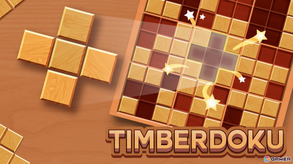 木のブロックを並べて消していくパズルゲーム「Timberdoku」がSwitch向けに配信開始！の画像1