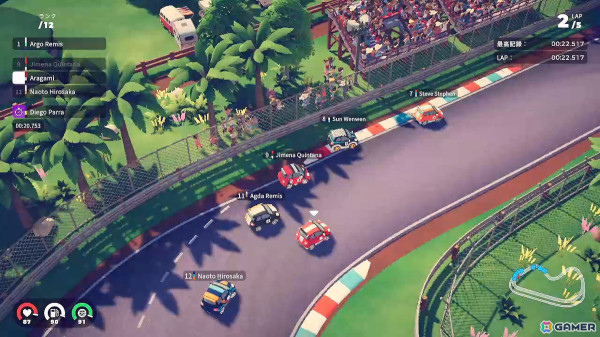 可愛いビジュアルながら本格レースが楽しめるレースシミュレーション「サーキット・スーパースターズ」のPS4/Switch版が5月2日に配信決定！の画像12