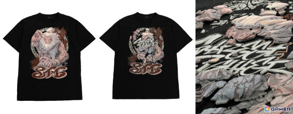 「スト6」をテーマとしたミューラルアート（壁画）がTシャツに！リュウや豪鬼、ルークがラインナップの画像3