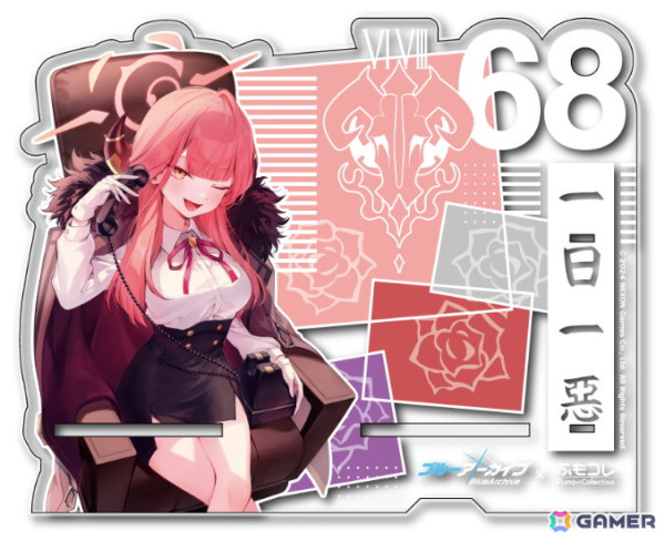 ふもコレ×「ブルアカ」第2弾は自由と混沌の「ゲヘナ学園」モデル！本格ゲーミングキーボードなどのコラボグッズの予約注文がスタートの画像13