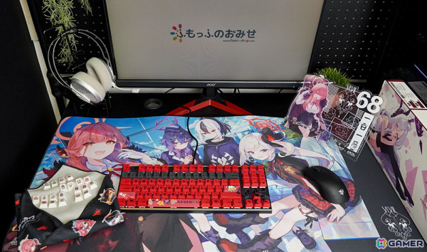 ふもコレ×「ブルアカ」第2弾は自由と混沌の「ゲヘナ学園」モデル！本格ゲーミングキーボードなどのコラボグッズの予約注文がスタートの画像16