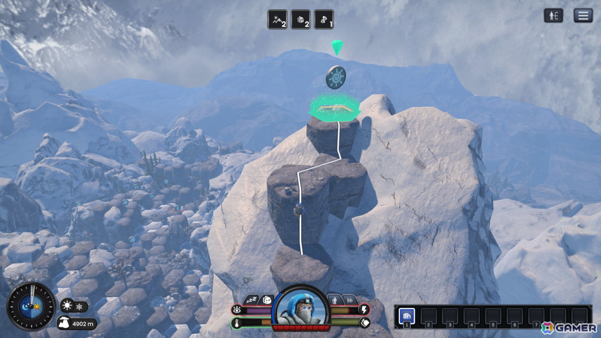 死と隣り合わせのクライミングに挑むローグライク登山アドベンチャー「Insurmountable」のコンソール版が配信開始!の画像