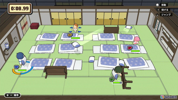 「ボクらの修学旅行大作戦」が配信開始！まくら投げやおみやげバトルなど10種類のミッションで楽しめるパーティゲームの画像2