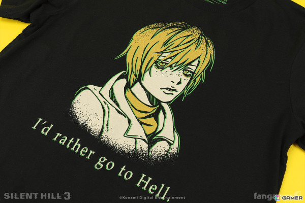 「SILENT HILL」シリーズの最新アパレルアイテム「Go to Hell Tシャツ」「If Looks Could Kill Tシャツ」が登場！の画像3