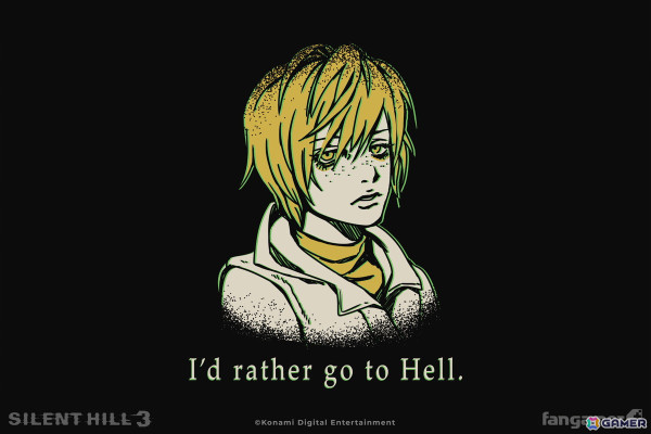 「SILENT HILL」シリーズの最新アパレルアイテム「Go to Hell Tシャツ」「If Looks Could Kill Tシャツ」が登場！の画像6