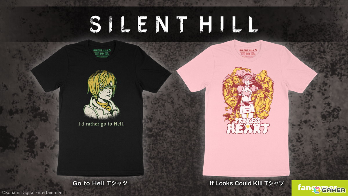 SILENT HILL」シリーズの最新アパレルアイテム「Go to Hell Tシャツ