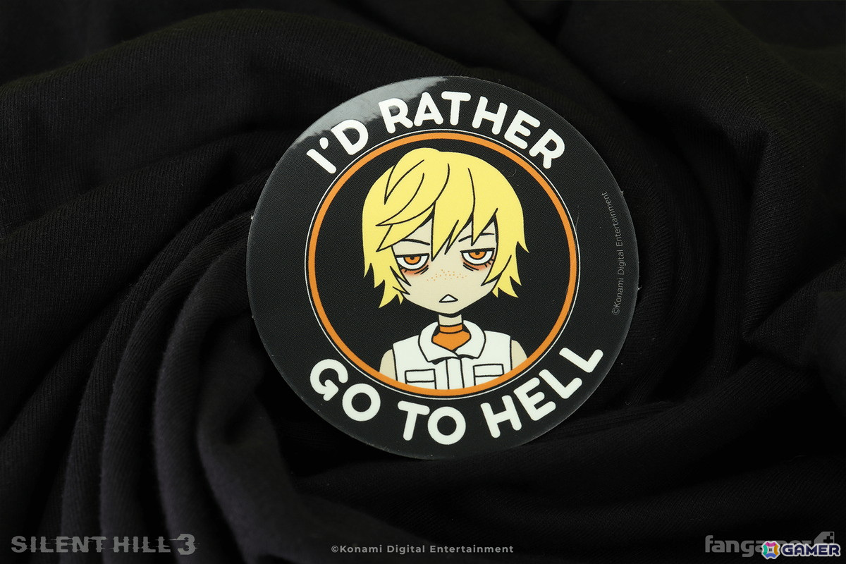 「Go to Hell Tシャツ」おまけステッカー