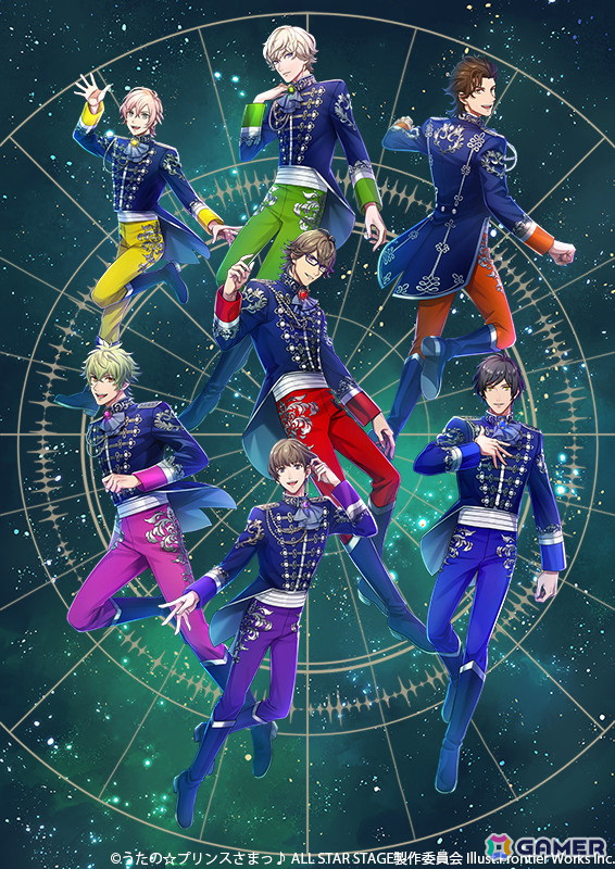3D LIVE「うたの☆プリンスさまっ♪ALL STAR STAGE -MUSIC UNIVERSE-」のオフィシャルレポートが公開!ディレイ・ビューイングの詳細も決定の画像
