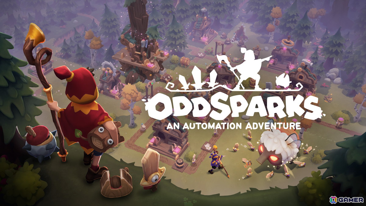 「Oddsparks: An Automation Adventure」の早期アクセスがスタート！へんてこで可愛いSparksたちに指示を出して自動化を行うリアルタイムストラテジーの画像