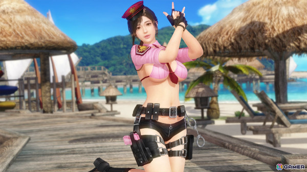 「DEAD OR ALIVE XVV」SSR水着「シーサイド・パトロール」が登場!最大140連ガチャ無料のキャンペーンもの画像