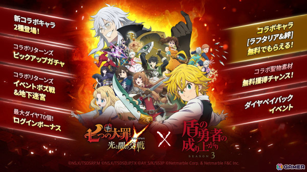 「グラクロ」でアニメ「盾の勇者の成り上がり Season 3」とのコラボが開催！【フィロリアルの女王】フィトリアたちが新たに登場の画像1