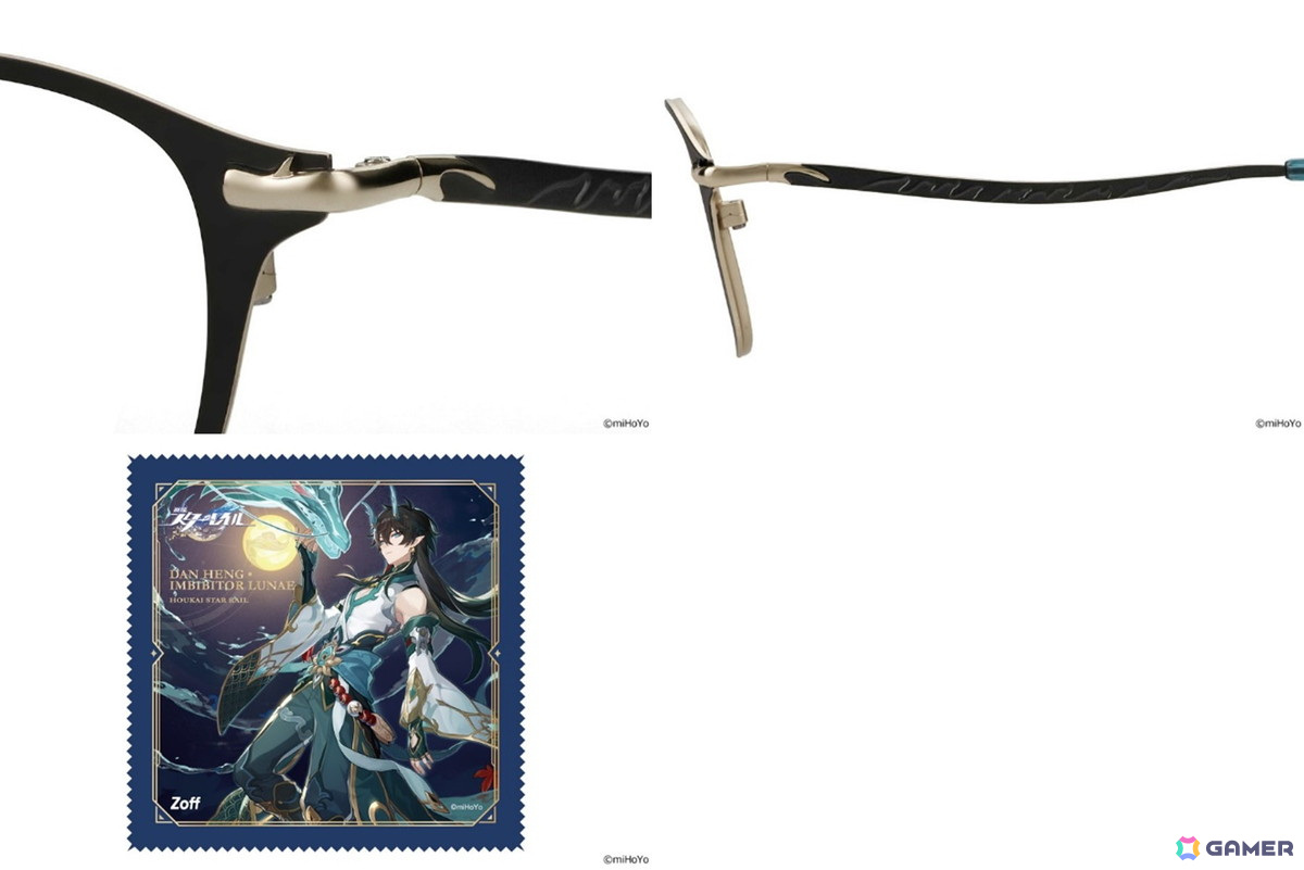 「崩壊:スターレイル」Zoffとのアイウェアコラボ商品のWEB受注予約受付がスタート!試着コーナーの設置、カプセルトイの販売が行われる店舗もの画像