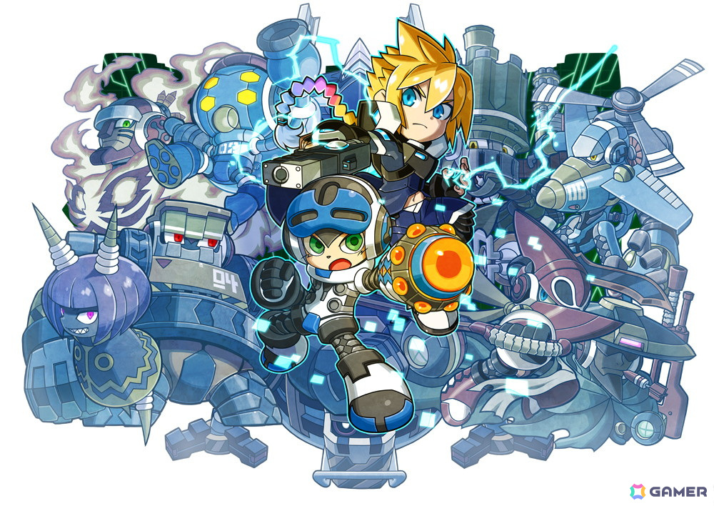 「ガンヴォルト」シリーズ10周年記念！スピンオフ作品を1つにまとめた「インティ・クリエイツ ゴールドアーカイブコレクション」が登場の画像