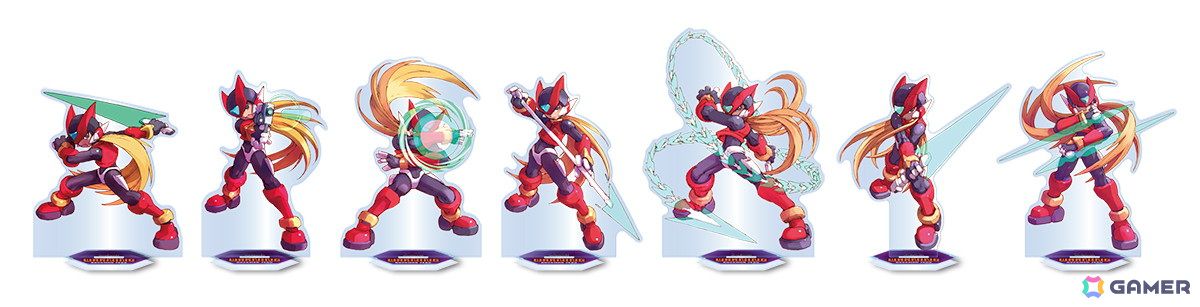 ロックマンゼロ」シリーズのグッズが「カプくじ」に登場 ロックマンゼロ」シリーズのグッズが「カプくじ」に登場