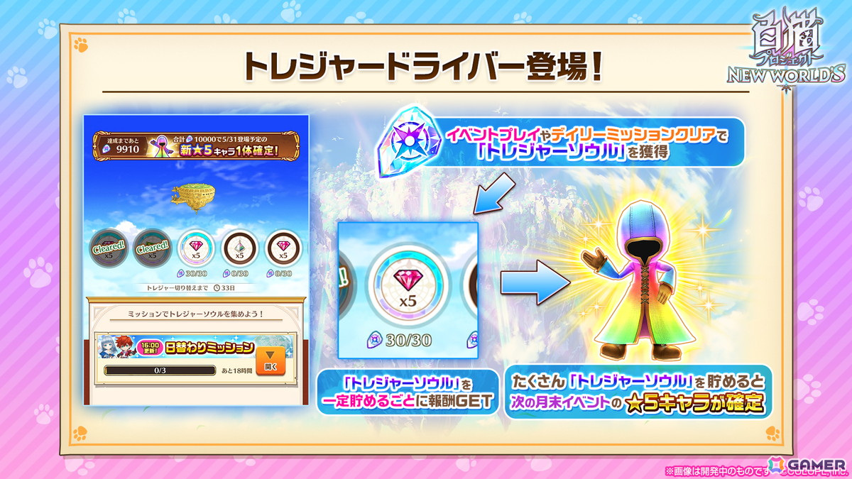 「白猫プロジェクト」メインストーリー「新章 -勇気を受け継ぐ者たち-」が開幕!新職業「グランドクラス」の追加やアクションアップデートを実施の画像