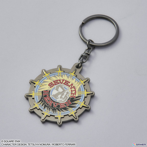 「FFVII リバース」からフォトグラフィーステッカーやセブンスヘブン、神羅カンパニーのメタルキーチェーンが登場！の画像