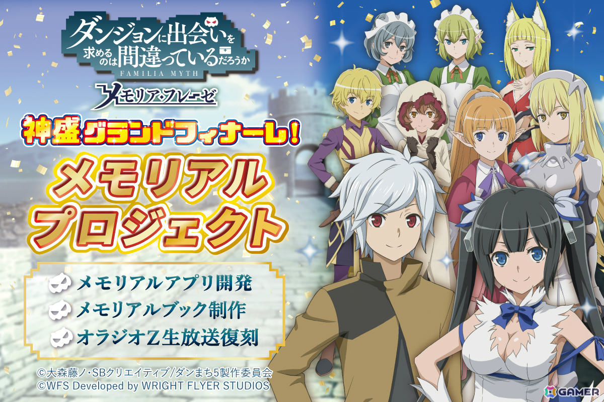 クラファン「ダンメモ メモリアルプロジェクト」が5月1日より実施！支援金はメモリアルアプリ開発、メモリアルブック制作、オラジオZ生放送復刻に使用の画像1