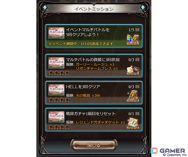 「グラブル」イベント「花も団子もわたし達」が4月28日より実施!自分なりのファッションを追い求める女の子たちの物語の画像