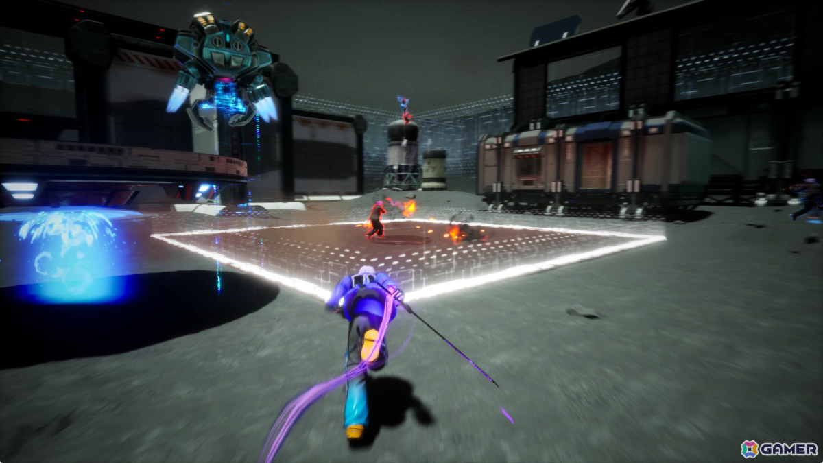 基本プレイ無料のハイスピードTPS「PARAVOX」オープンα版がEpic Games Storeで配信！3対3でマップ内の拠点を奪い合えの画像3