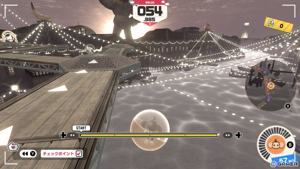 「スーパーモンキーボール バナナランブル」基本の遊び方やマルチプレイの様子を紹介するゲームトレーラーが公開！の画像6