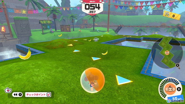 「スーパーモンキーボール バナナランブル」基本の遊び方やマルチプレイの様子を紹介するゲームトレーラーが公開！の画像8