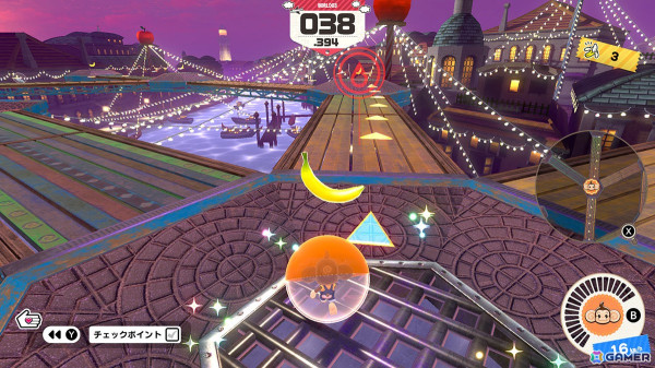 「スーパーモンキーボール バナナランブル」基本の遊び方やマルチプレイの様子を紹介するゲームトレーラーが公開！の画像9