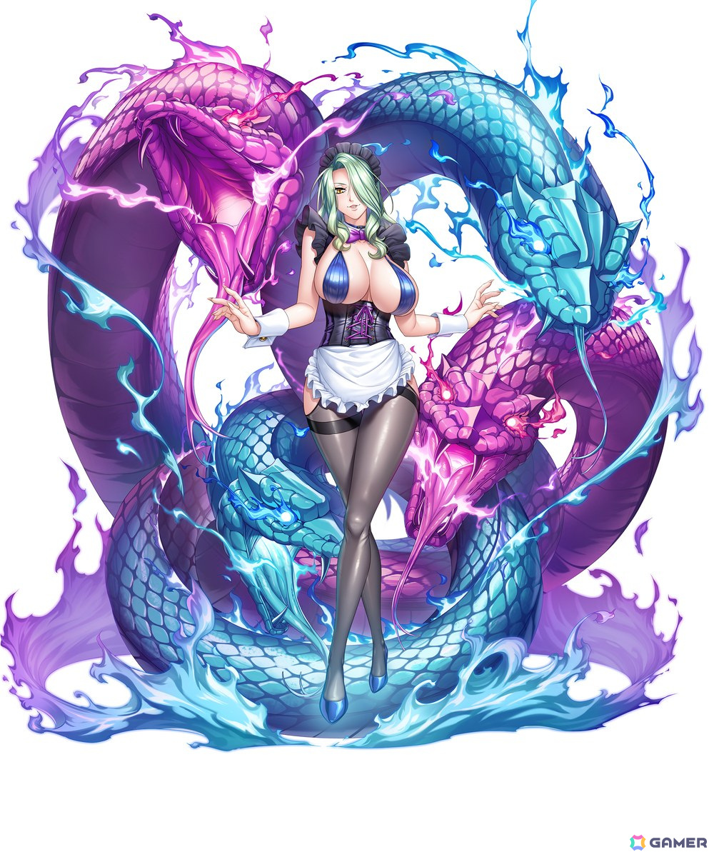「対魔忍RPG」でストーリーイベント「メイドと執事とお使いの冒険」が開催!ピックアッププレミアムガチャには「【メイド】スネークレディ」が登場の画像