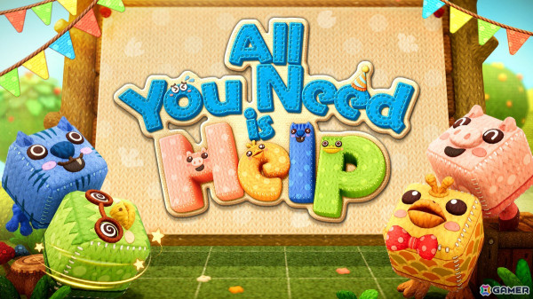 ふわふわキューブの不思議な生き物による協力マルチゲーム「All You Need is Help」が2024年秋に配信！の画像