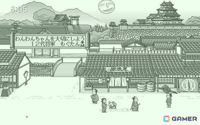 「時代劇 大江戸あっぷるそーす（PC-9801版）」がプロジェクトEGGでリリース！さまざまな場所をクリックして反応やミニゲームを楽しもうの画像2