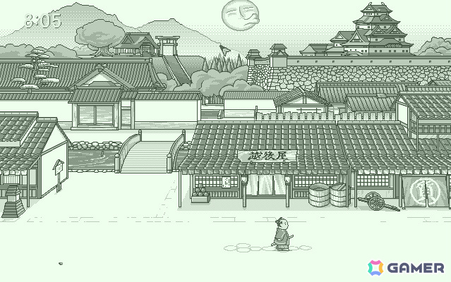 「時代劇 大江戸あっぷるそーす（PC-9801版）」がプロジェクトEGGでリリース！さまざまな場所をクリックして反応やミニゲームを楽しもうの画像3