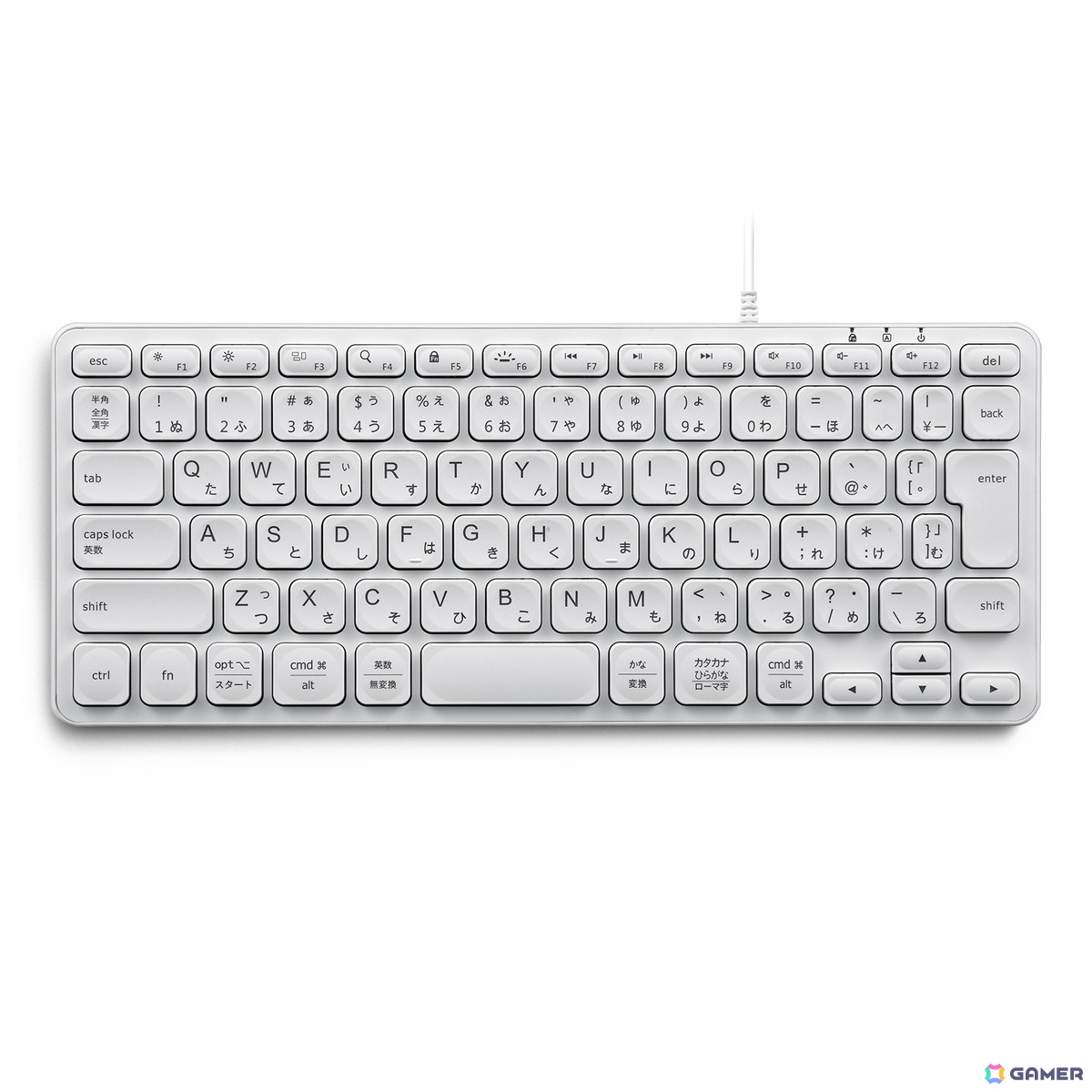 Perixx、バックライトなどを搭載した日本語配列のMac用キーボード