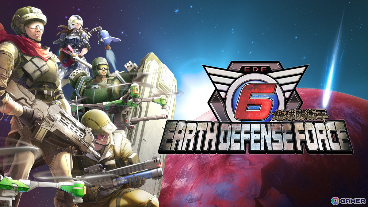 3Dアクションシューティング「地球防衛軍6」PC版の配信日が7月25日に決定！6月よりプレオーダーを開始予定の画像