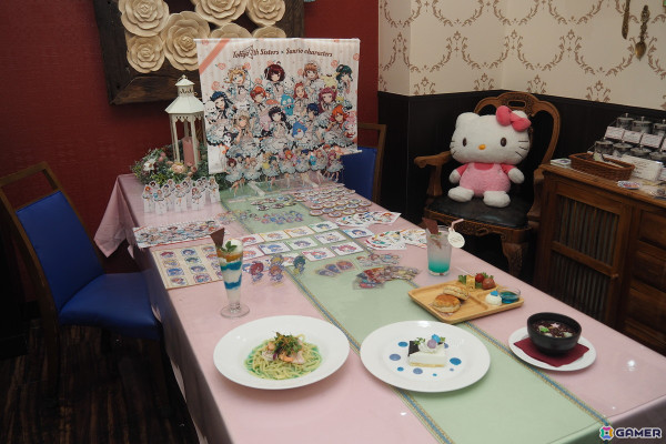 「ナナシス」サンリオキャラクターズとのコラボカフェを紹介！777☆SISTERSのメンバーが描き下ろしで登場、ユニットをイメージしたメニューもの画像27