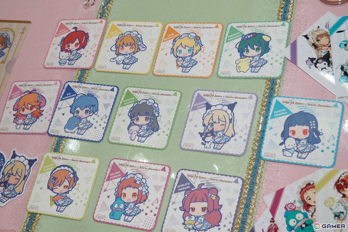 「ナナシス」サンリオキャラクターズとのコラボカフェを紹介！777☆SISTERSのメンバーが描き下ろしで登場、ユニットをイメージしたメニューもの画像14