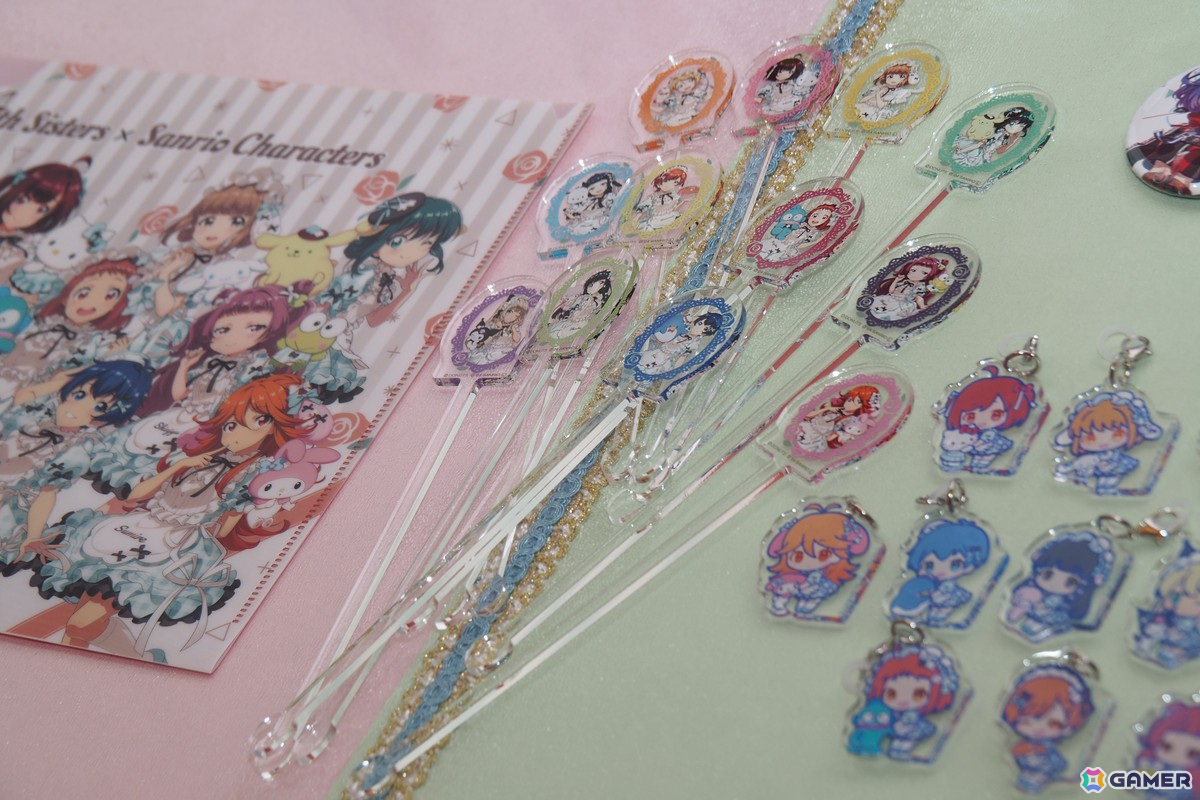 「ナナシス」サンリオキャラクターズとのコラボカフェを紹介！777☆SISTERSのメンバーが描き下ろしで登場、ユニットをイメージしたメニューもの画像21