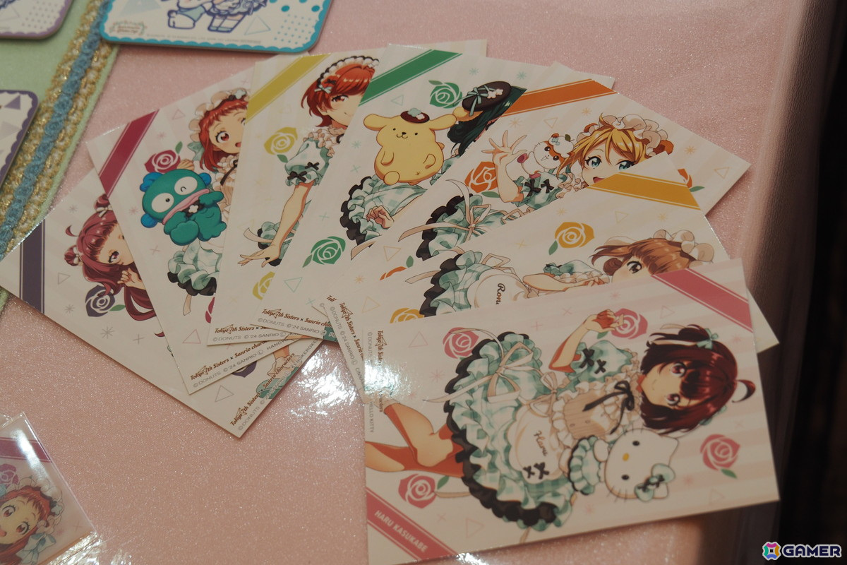 「ナナシス」サンリオキャラクターズとのコラボカフェを紹介！777☆SISTERSのメンバーが描き下ろしで登場、ユニットをイメージしたメニューもの画像23