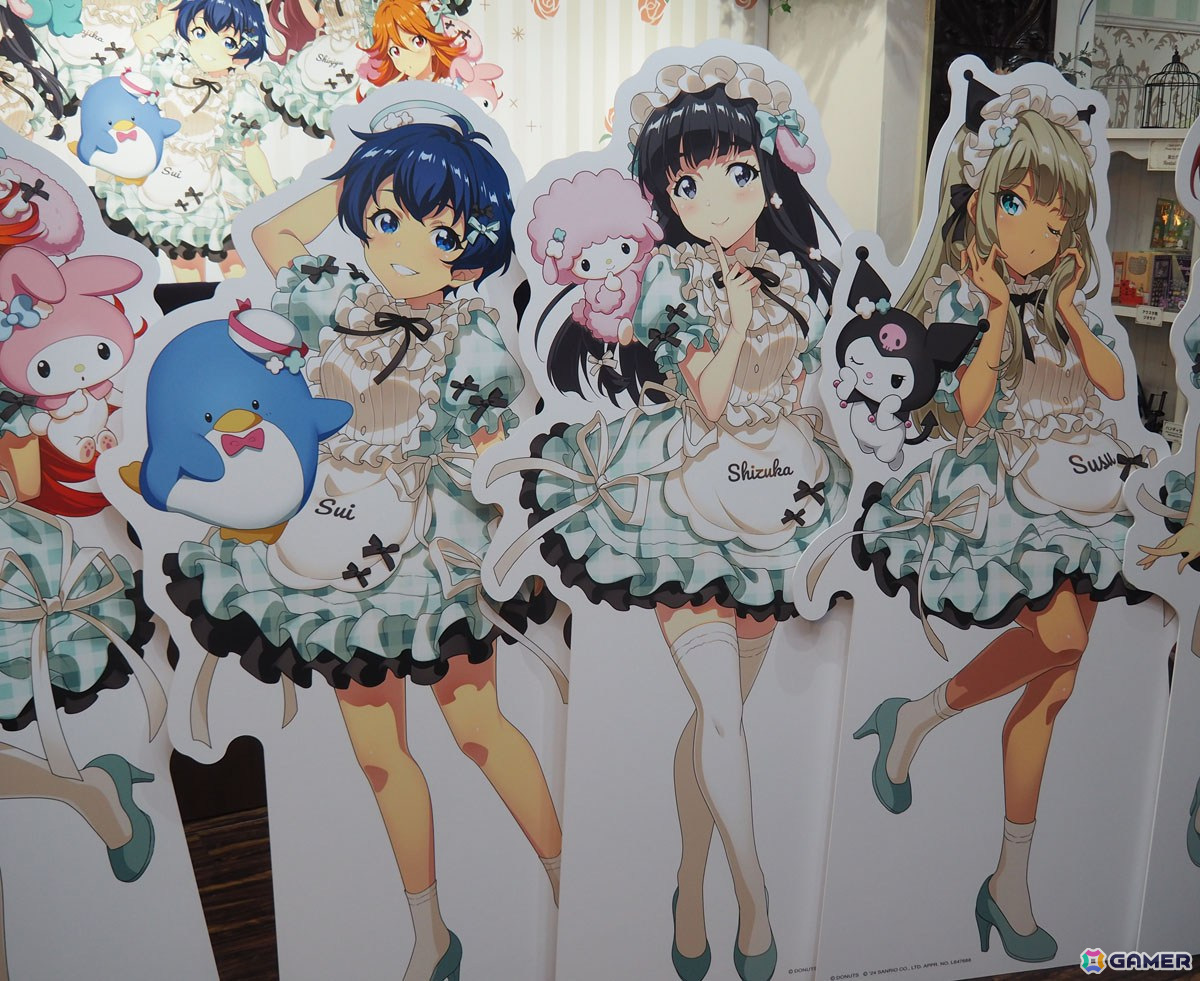 「ナナシス」サンリオキャラクターズとのコラボカフェを紹介！777☆SISTERSのメンバーが描き下ろしで登場、ユニットをイメージしたメニューもの画像5