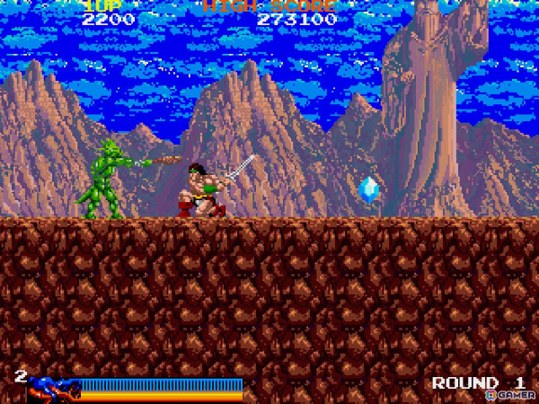 「アーケードアーカイブス ラスタンサーガ」が5月2日に配信！1987年にタイトーから発売されたアクションゲームの画像
