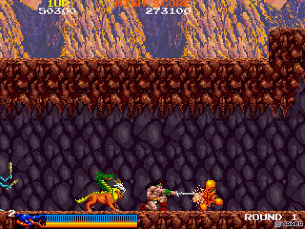 「アーケードアーカイブス ラスタンサーガ」が5月2日に配信！1987年にタイトーから発売されたアクションゲームの画像