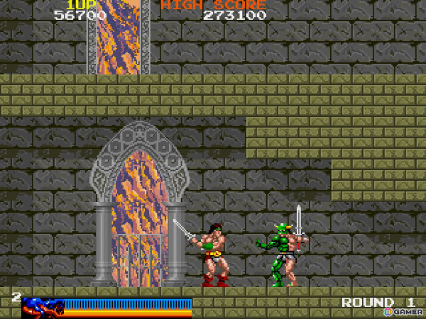 「アーケードアーカイブス ラスタンサーガ」が5月2日に配信！1987年にタイトーから発売されたアクションゲームの画像