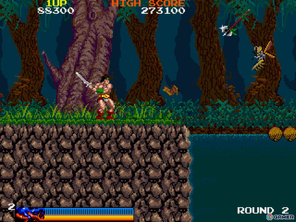 「アーケードアーカイブス ラスタンサーガ」が5月2日に配信！1987年にタイトーから発売されたアクションゲームの画像