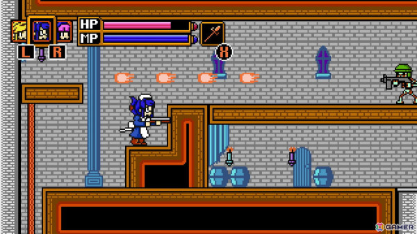 ヴァンパイア・メイドで戦う2DドットACT「ブラッド・ラインズ」がSwitch向けに配信！の画像