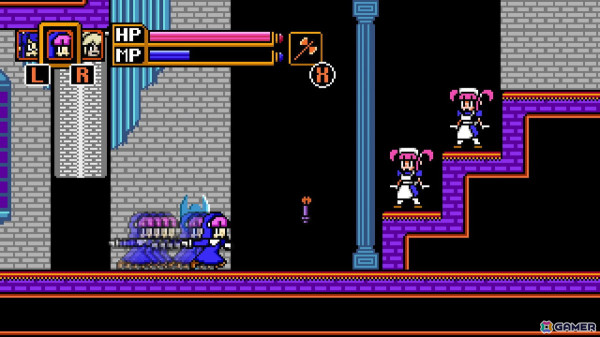 ヴァンパイア・メイドで戦う2DドットACT「ブラッド・ラインズ」がSwitch向けに配信！の画像