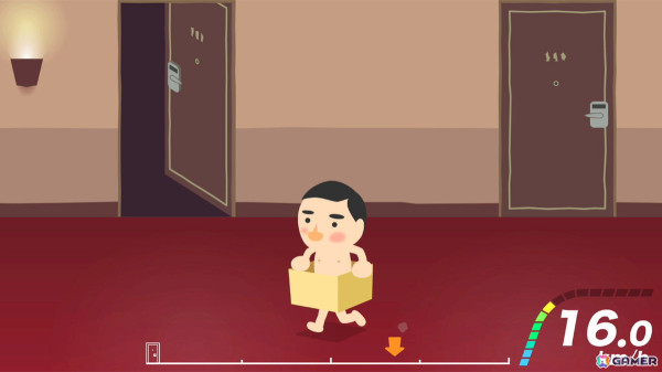 ダンボール箱がコントローラーになる体感型アクションゲーム「箱だけのブルース」がSwitchで配信!の画像