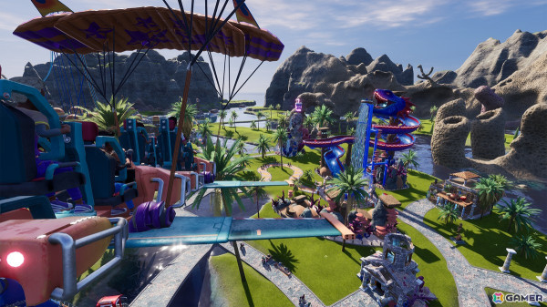 「Park Beyond」深海のようなスリルあふれるパークを作れる有料DLC第2弾「パークビヨンド：深淵を超えて -テーマワールド」が配信！の画像
