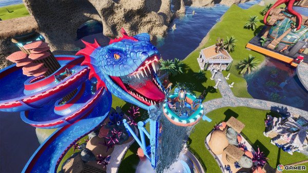 「Park Beyond」深海のようなスリルあふれるパークを作れる有料DLC第2弾「パークビヨンド：深淵を超えて -テーマワールド」が配信！の画像