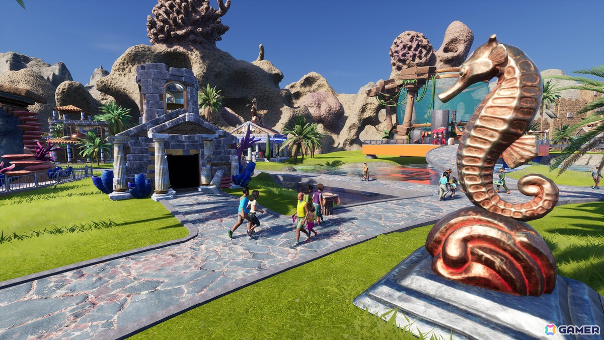 「Park Beyond」深海のようなスリルあふれるパークを作れる有料DLC第2弾「パークビヨンド：深淵を超えて -テーマワールド」が配信！の画像4