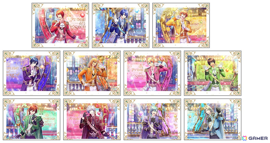 アニメイトフェア「うたの☆プリンスさまっ♪ Shining Live Promise of Song」が8月24日より開催!ホログラム缶バッジやアクリルスタンドが販売の画像
